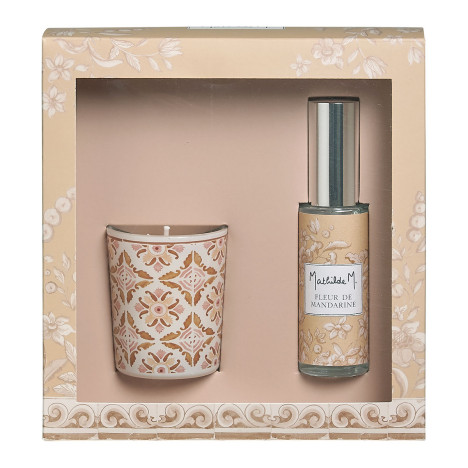 Coffret décor parfumé Fleur de Thé Les Présents de Mathilde - INTER